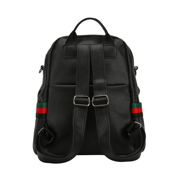 High-End Leather Street Backpack main image 4